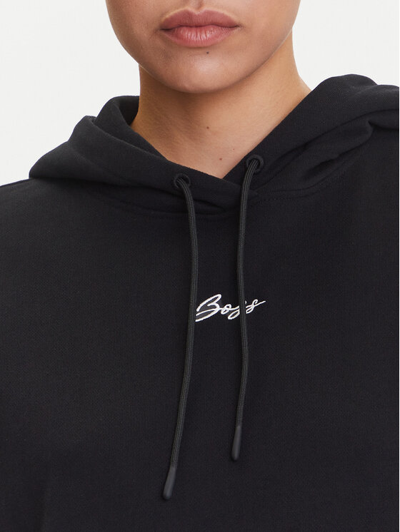 BOSS BOSS Bluza C_Ehoody 50547572 Czarny Oversize