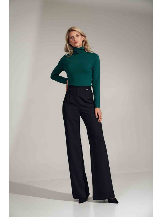FIGL FIGLFIGL Blusa M729 Verde Slim Fit