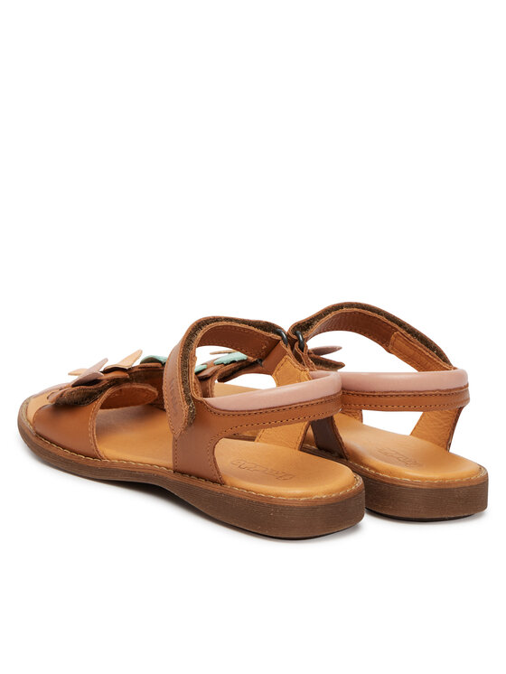 Froddo Froddo Sandali Lorine Flowers G3150251-41 S Marrone