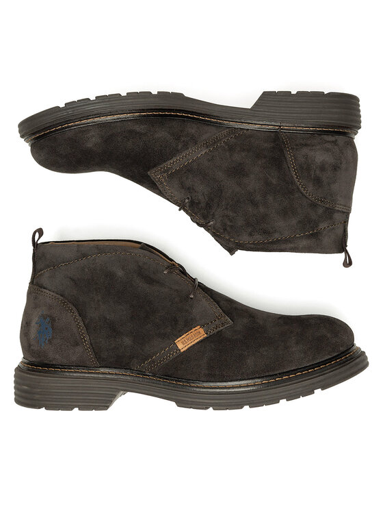 U.S. Polo Assn. U.S. Polo Assn. Gležnjarji LORENZ002M/DS1 Rjava