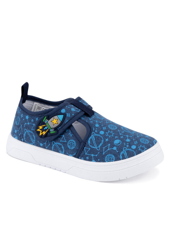 Action Boy Action Boy Naminės šlepetės CF3009-1 Tamsiai mėlyna
