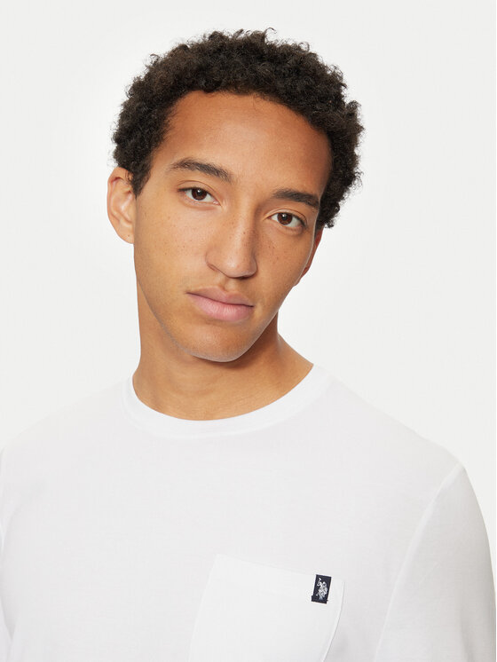 U.S. Polo Assn. U.S. Polo Assn. S dlouhým rukávem MUP2275 Bílá Regular Fit
