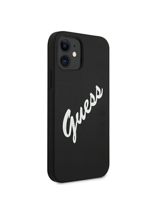 Guess Guess Etui na telefon iPhone 12 Mini Czarny