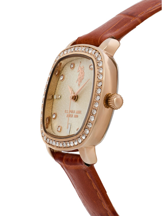 U.S. Polo Assn. U.S. Polo Assn. Uhr Mirabelle USP8488RG Braun