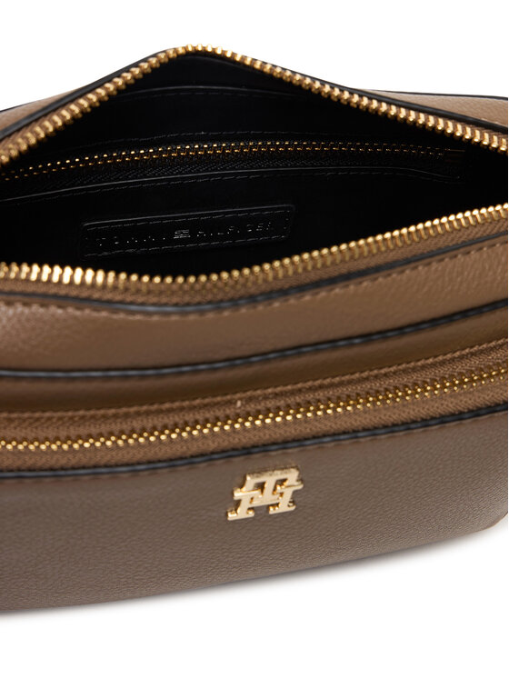 Tommy Hilfiger Tommy Hilfiger Torebka Th Icon Camera Bag AW0AW18120 Brązowy