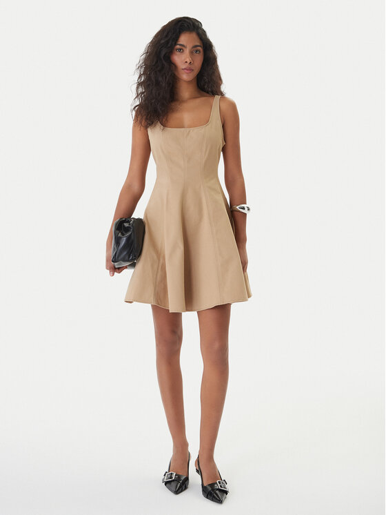 HUGO HUGO Ежедневна рокля Kademe 50559409 Бежов Regular Fit