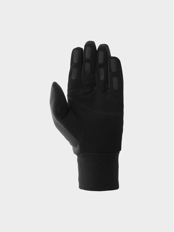 4F 4F Guanti da uomo 4FWAW24AFGLU140-20S Nero
