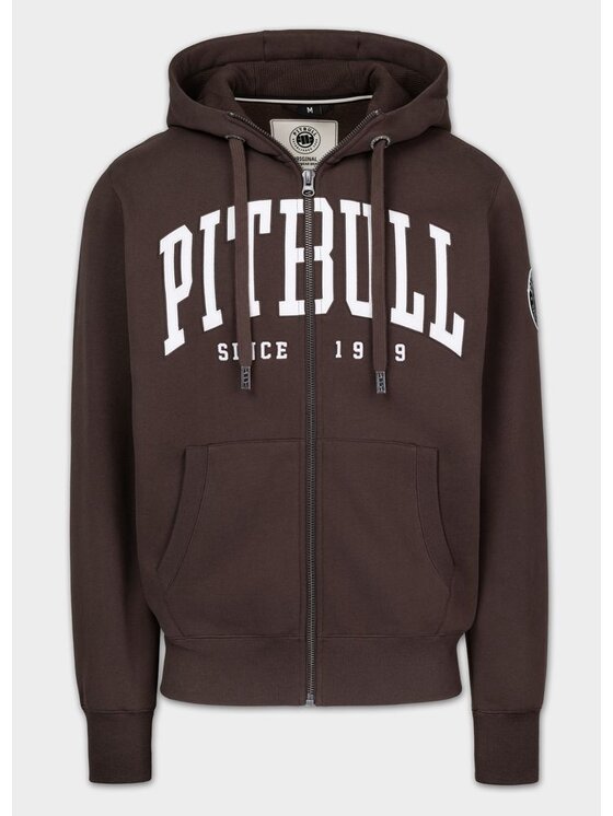 PITBULL PITBULL Bluza NORTON Brązowy Regular Fit