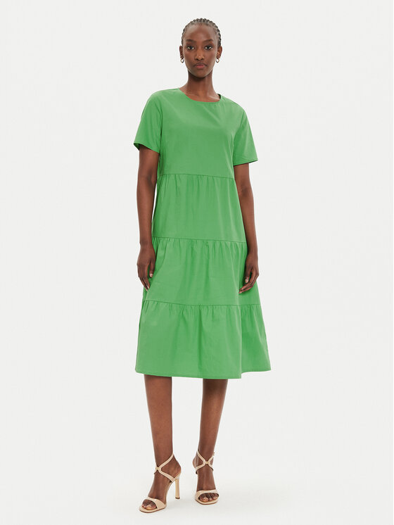 Noisy May Noisy May Vsakodnevna obleka Caroline 27027099 Zelena Loose Fit