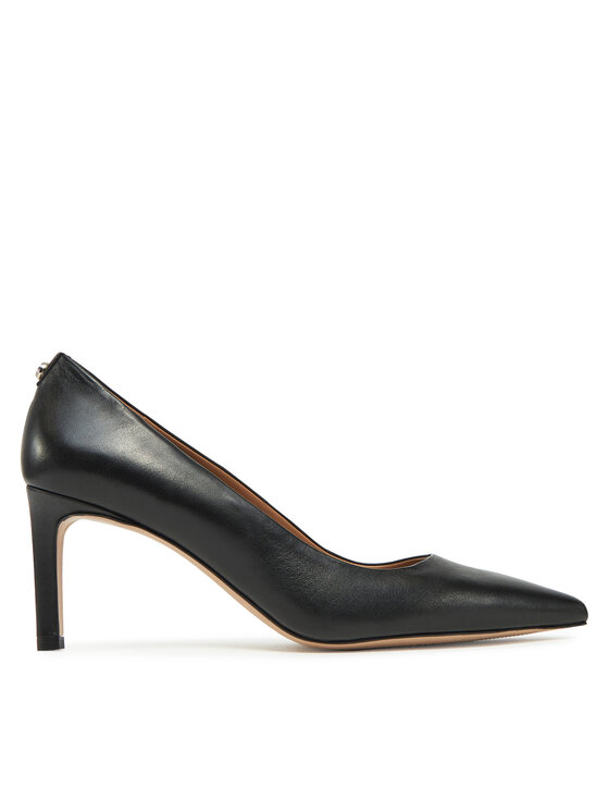 Pantofi cu toc subțire BOSS Janet 50536573 Negru