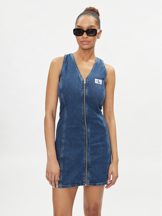 Női Farmer ruha Calvin Klein Jeans, Méret: M, Kék, J20J223431