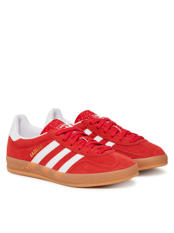 adidas adidas Sneakersy Gazelle Indoor JS3801 Czerwony