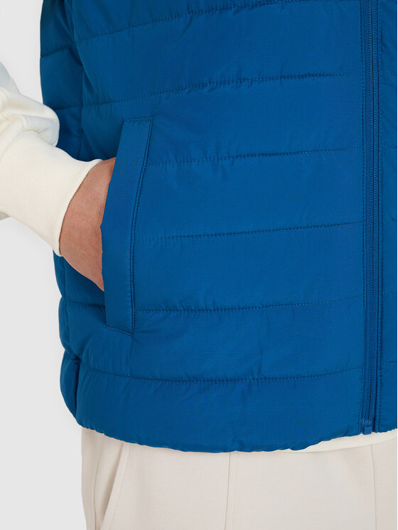 4F 4F Kamizelka BASIC+ Turkusowy Regular Fit
