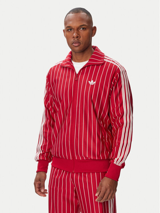 adidas Hanorac Firebrid Pinstripes Track Top KR7227 Roșu Regular Fit