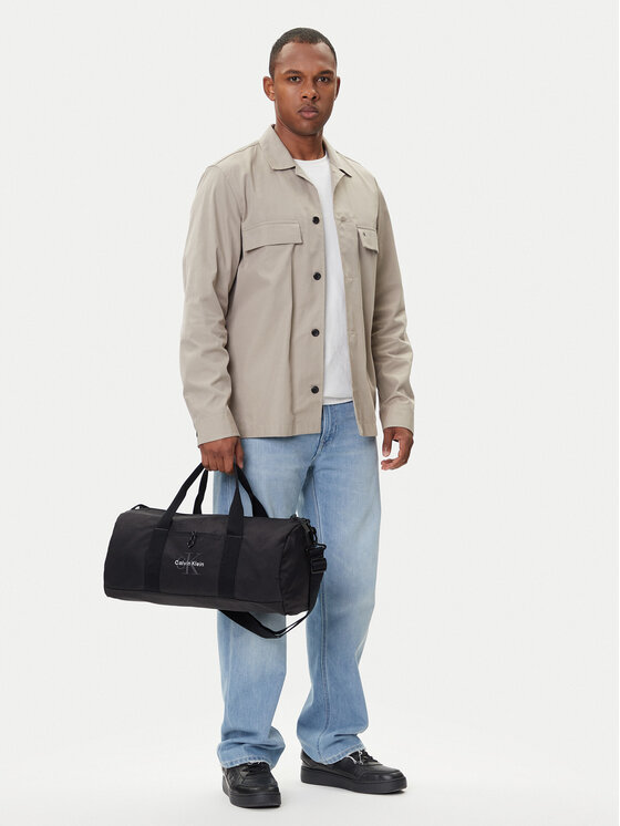 Calvin Klein Geantă Bold Weekender LV04D3115G Negru