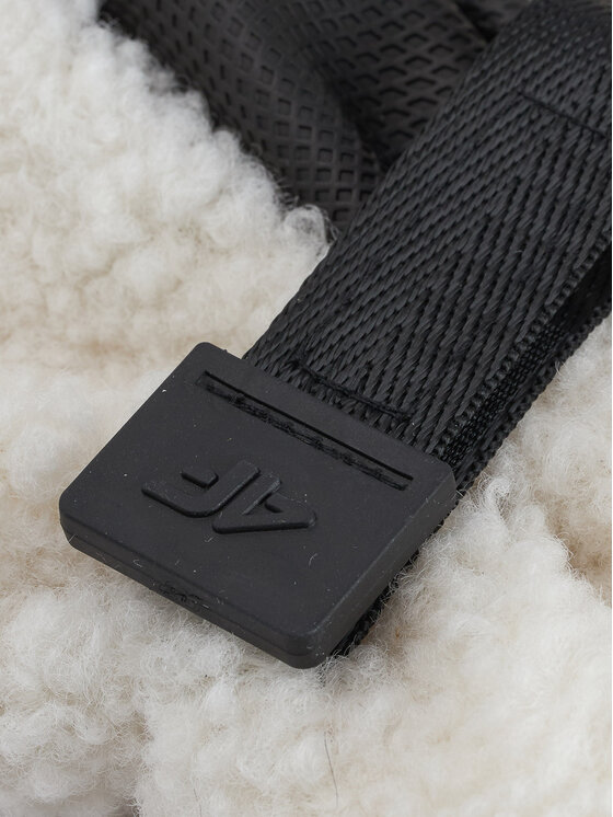 4F 4F Rękawice narciarskie MIDSHOP ACCESSORIES Kremowy