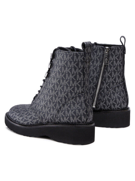 MICHAEL Michael Kors MICHAEL Michael Kors Turistická obuv Haskell Bootie 40F2HSFE5B Černá
