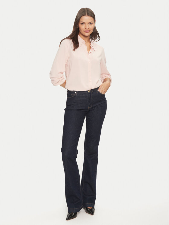 United Colors Of Benetton United Colors Of Benetton Сорочка 5WPWDQ04R Рожевий Regular Fit