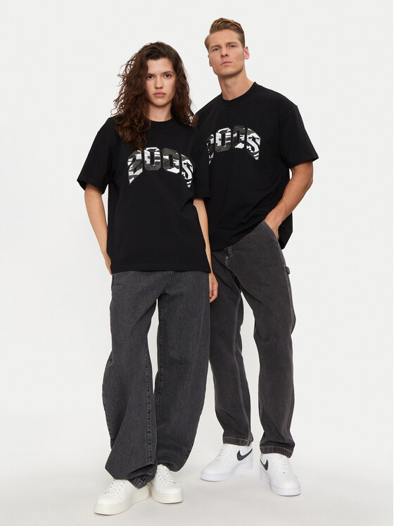 2005 2005 T-krekls Arc Melns Regular Fit