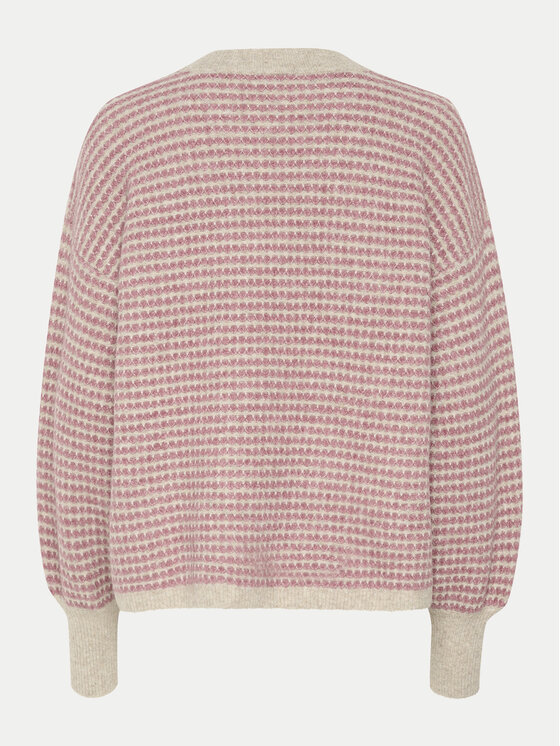 Kaffe Kaffe Svetr Ellery 10509032 Růžová Loose Fit