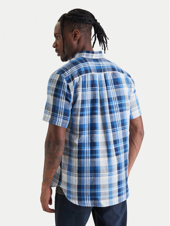 Tommy Hilfiger Tommy Hilfiger Hemd MW0MW43126 Blau Regular Fit