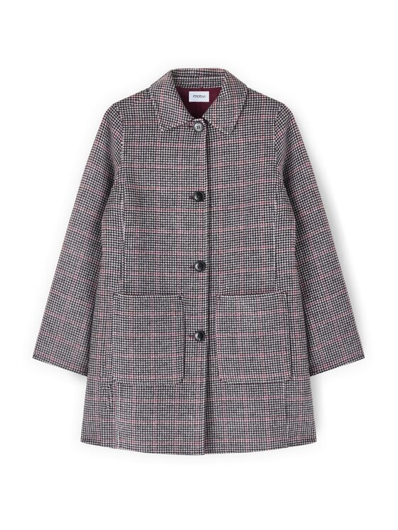 Motivi Motivi Cappotto invernale 0031Q000668N0Z6 Grigio Boxy Fit