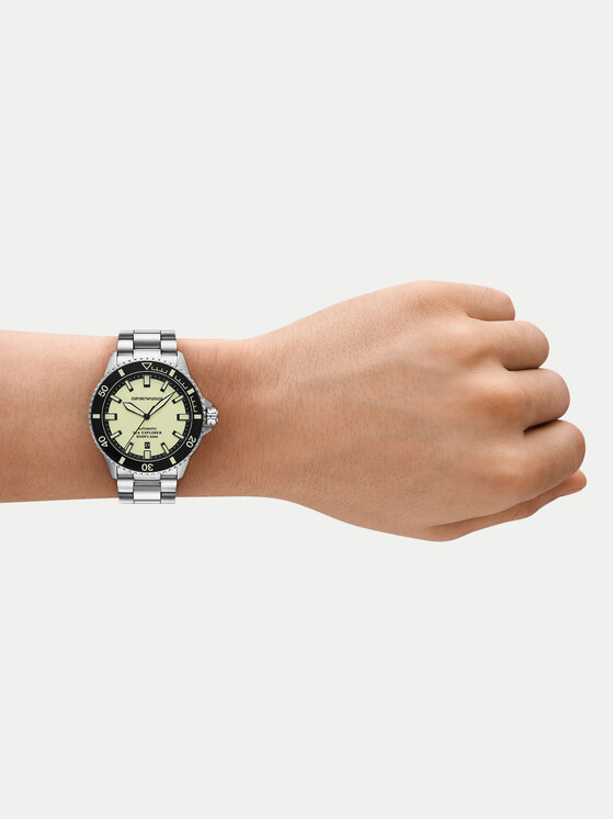 Emporio Armani Emporio Armani Sat Sea Explorer AR60083 Srebrna