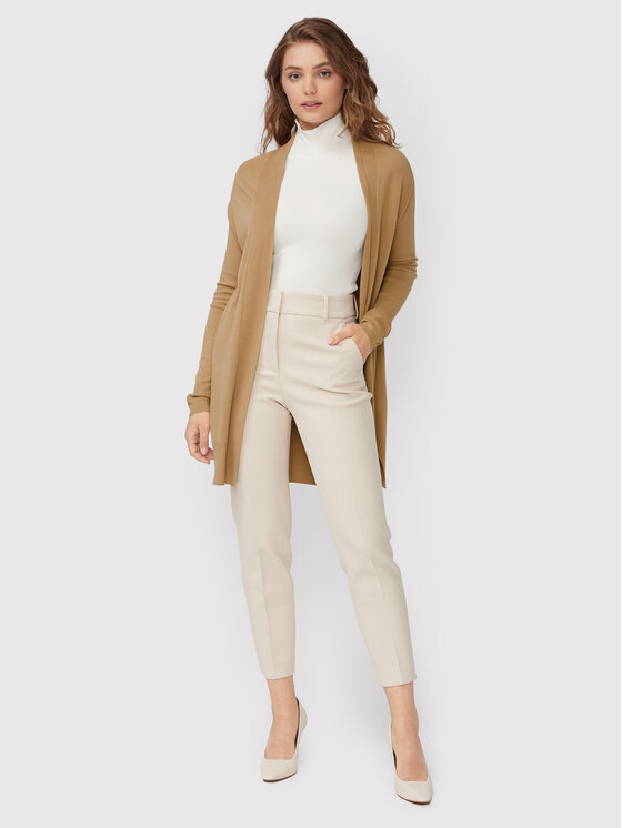 Cardigan 3M7610 Marrone Regular Fit