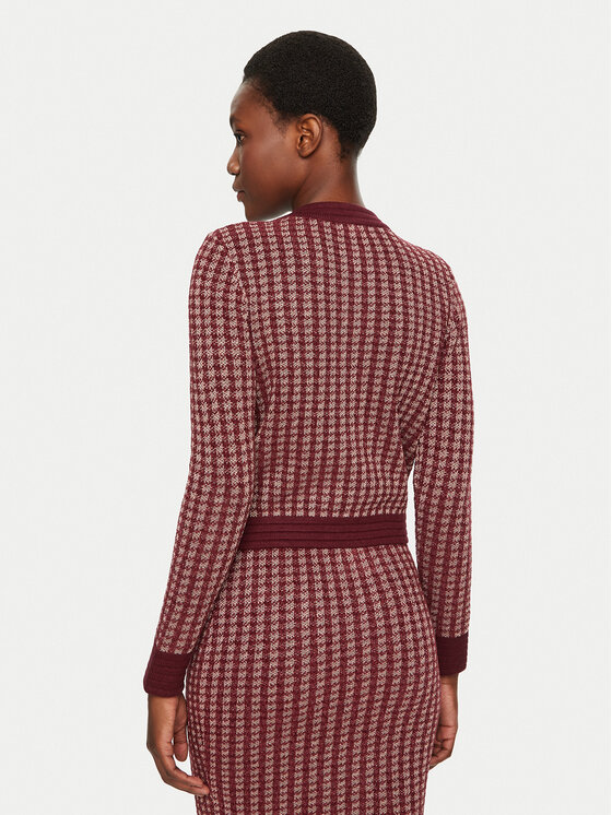 Fracomina Fracomina Kardiganas FS24WT8008K536F8 Vyšninė Slim Fit