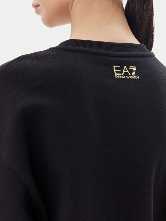 EA7 Emporio Armani EA7 Emporio Armani Felpa 7W000100 AF10377 MC004 Nero Loose Fit