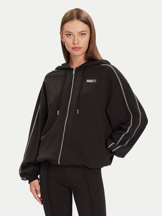 Puma Puma Суитшърт PUMA X ROSÉ T7 633801 01 Черен Oversize