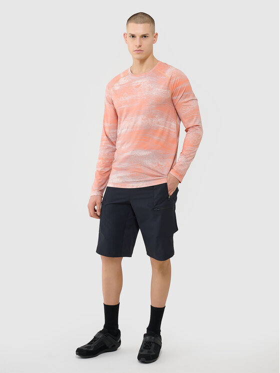 4F 4F Szorty rowerowe 4FWSS25TFSHM0886-20S Czarny Regular Fit