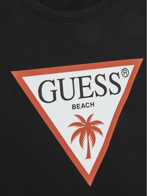 Guess Guess Vsakodnevna obleka J4GK35JA914 Črna Regular Fit