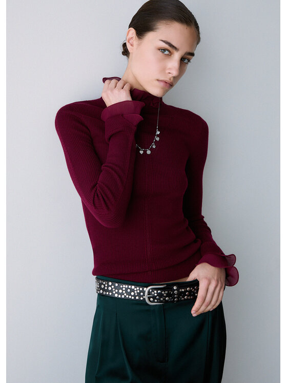 Liu Jo Liu Jo Maglione CF6043MA82O91726 Rosso Regular Fit