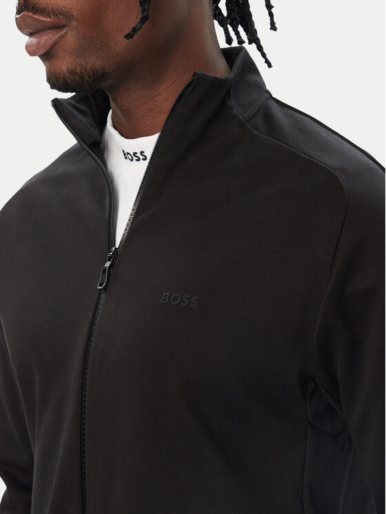 BOSS BOSS Hanorac Network 50563967 Negru Regular Fit