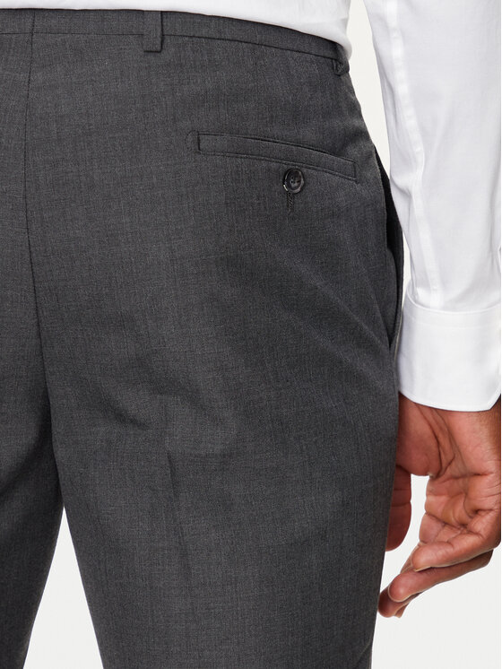 KARL LAGERFELD KARL LAGERFELD Anzug 115244 544008 Grau Slim Fit