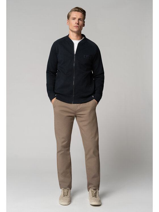 Volcano Volcano Bluza B-PINE Granatowy Regular Fit