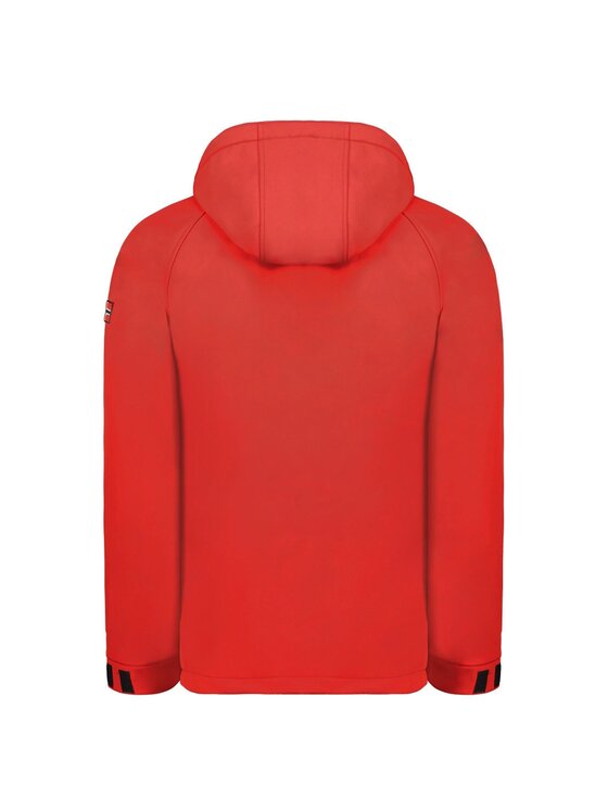 Geographical Norway Geographical Norway Kurtka softshell WY1162H/GN-RED Czerwony Regular Fit