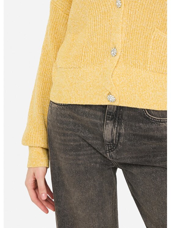 Liu Jo Liu Jo Cardigan MF5054MS041P9118 Giallo Regular Fit
