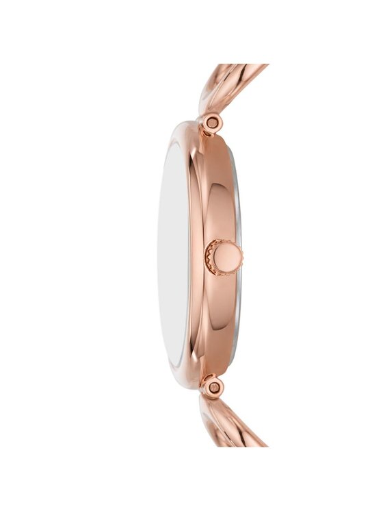 Fossil Fossil Ročna ura Carlie Signature Chain ES5273 Zlata