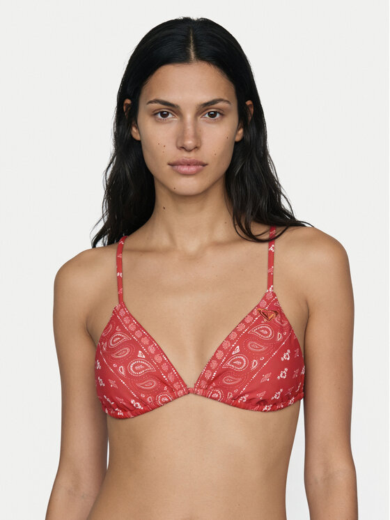 Roxy Bikini partea de sus Beach Bandana ERJX305723 Roșu