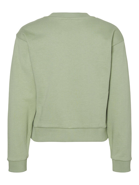 Felpa Brenda 10282261 Verde Oversize