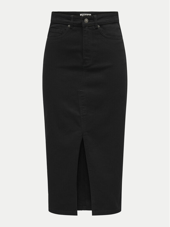 ONLY ONLY Gonna di jeans Siri 15324365 Nero Regular Fit