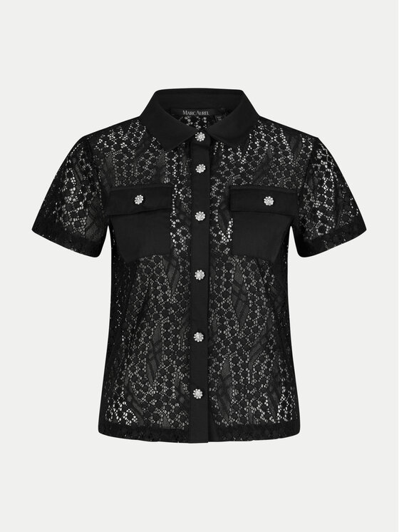 Marc Aurel Košeľa 6218 7000 73741 Čierna Regular Fit