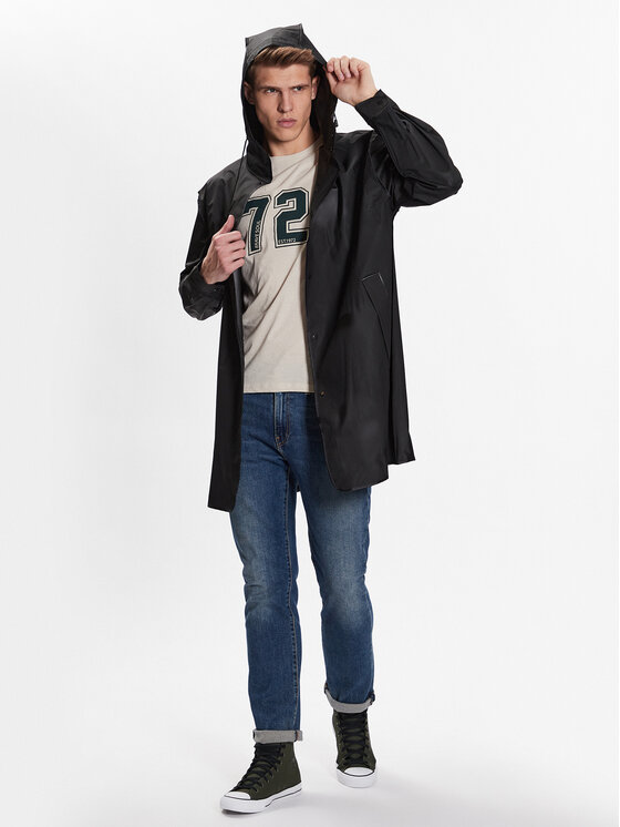 Brave Soul Brave Soul Парка MJK-FESTIVAL Черен Regular Fit