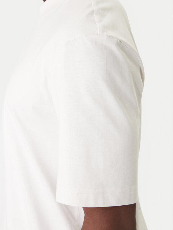 HUGO HUGO T-Shirt Nieros 50509991 Biały Regular Fit