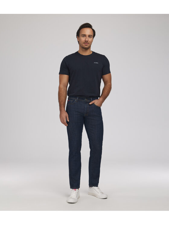Lee Cooper Lee Cooper Jeansy JEANS M LC7504 3215 RINSED Niebieski Tapered Fit