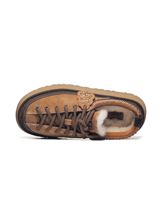 Ugg Ugg Kapcie Heritage Lace-Up Slipper 1180361-CHE Brązowy