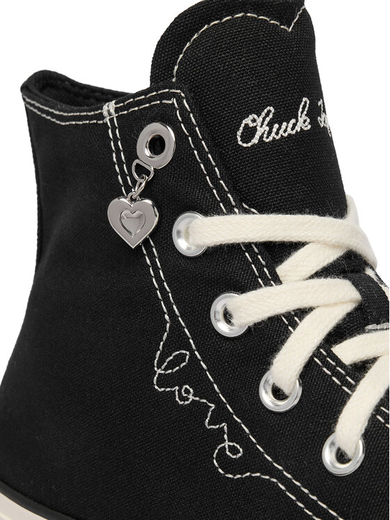Converse Converse Кеди Chuck Taylor All Star Hearts A19056C Чорний