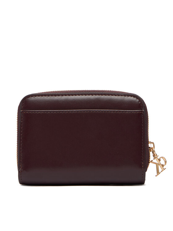 Calvin Klein Calvin Klein Kleine Damen Geldbörse Ck Medium Flap Zip Around LV04F1075G Braun